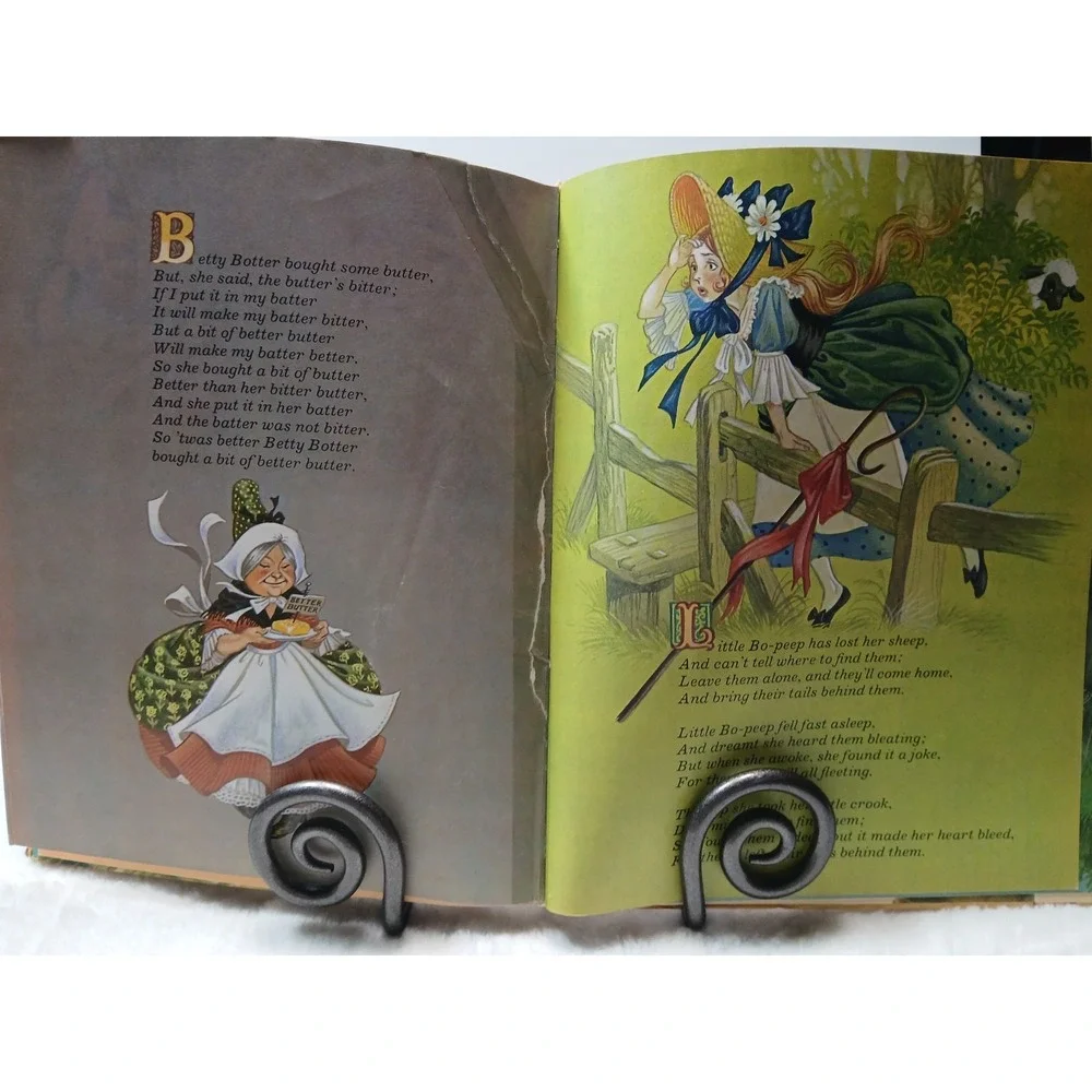 Vtg 1975 Brimax Books Time For A Rhyme A Collection‎ Of Nursery Rhymes HC